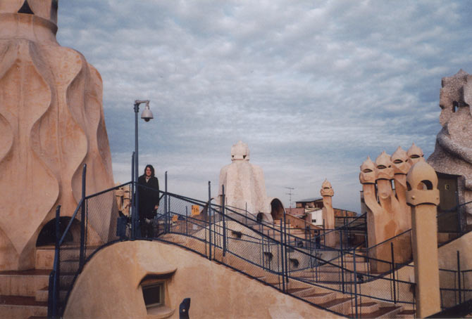 Casa Mila roof