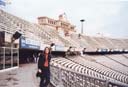 Melanie at the olympic stadium