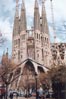 The Sagrada Familia - Gaudi designed cathedral still under construction