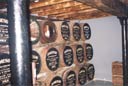 Whisky barrels at Jameson