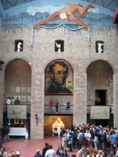Inside the museum