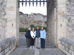 Melanie, Melissa and their parents at Besalu