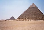 The three pyramids at Giza