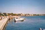 Paphos - looking along the waterfront