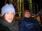 Nick and Melanie on the Big Wheel!