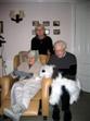 Mum with Grandma and Grandad Crosbie