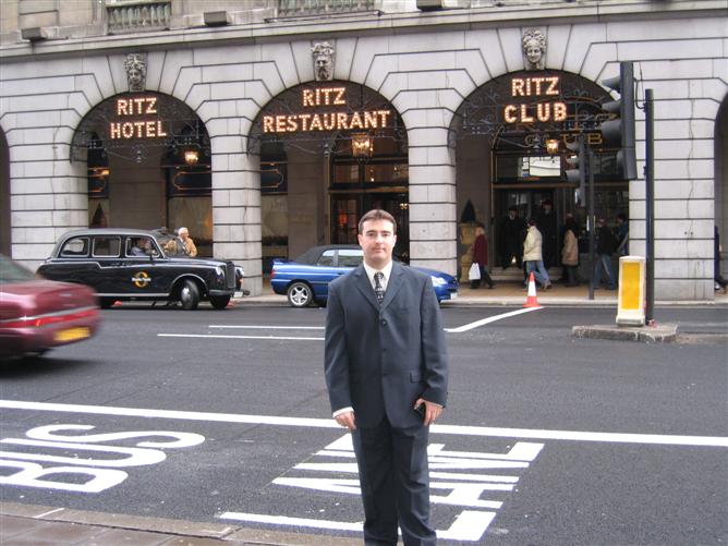 Outside The Ritz