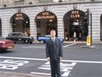 Richard outside The Ritz