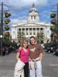 Nick and Becky in the Old Market Square, Nottingham