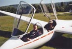 Richard in glider