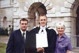 Nick's graduation