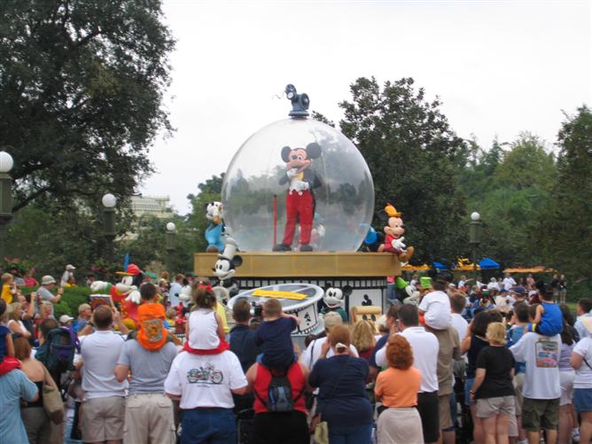 Parade at Magic Kingdom