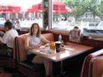 Melanie in Mel's Diner - Universal Studios!