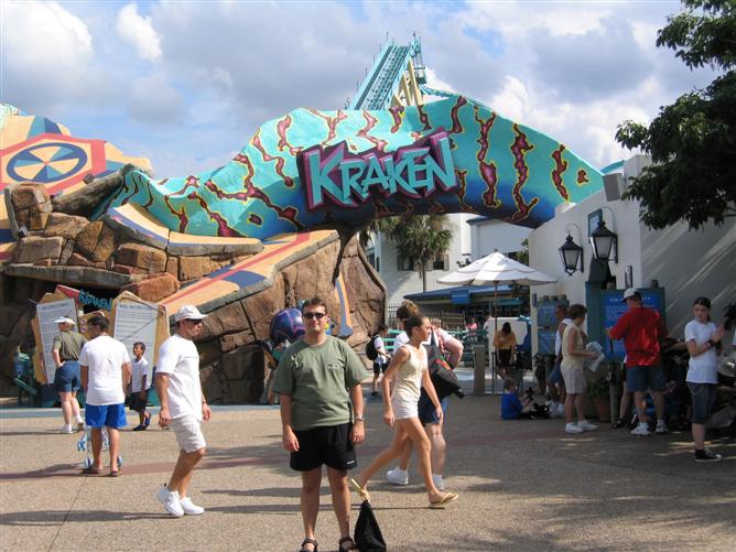 The Kraken at SeaWorld