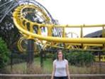 Melanie went on The Python - Busch Gardens