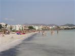 The beach at Port Alcudia - looking towards Port Alcudia