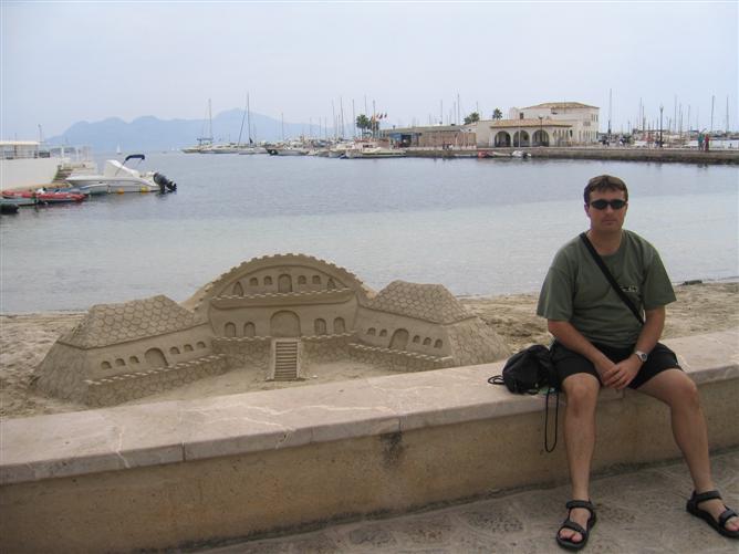Sandcastles at Pollenca