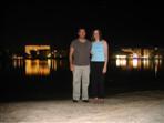 Richard and Melanie on the beach