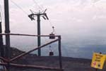Cable car up Mount Etna