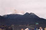 Smoke and ash from Mount Etna