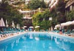 The pool at the hotel