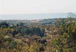 Pillars of Agrigento in the distance
