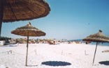 The beach