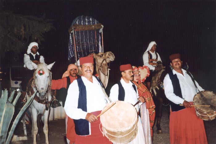 Arabian feast - musicians