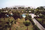 The hotel swimming pool
